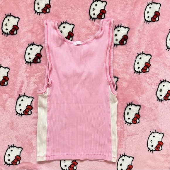 Pink skims Ribbed Tank Top - Picture 5 of 5